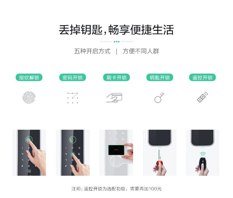 LY-S100 标準平闆指紋鎖