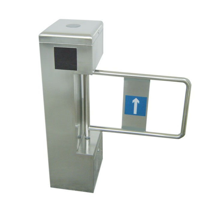 LY-T206 純不(bù)鏽立式圓角擺閘